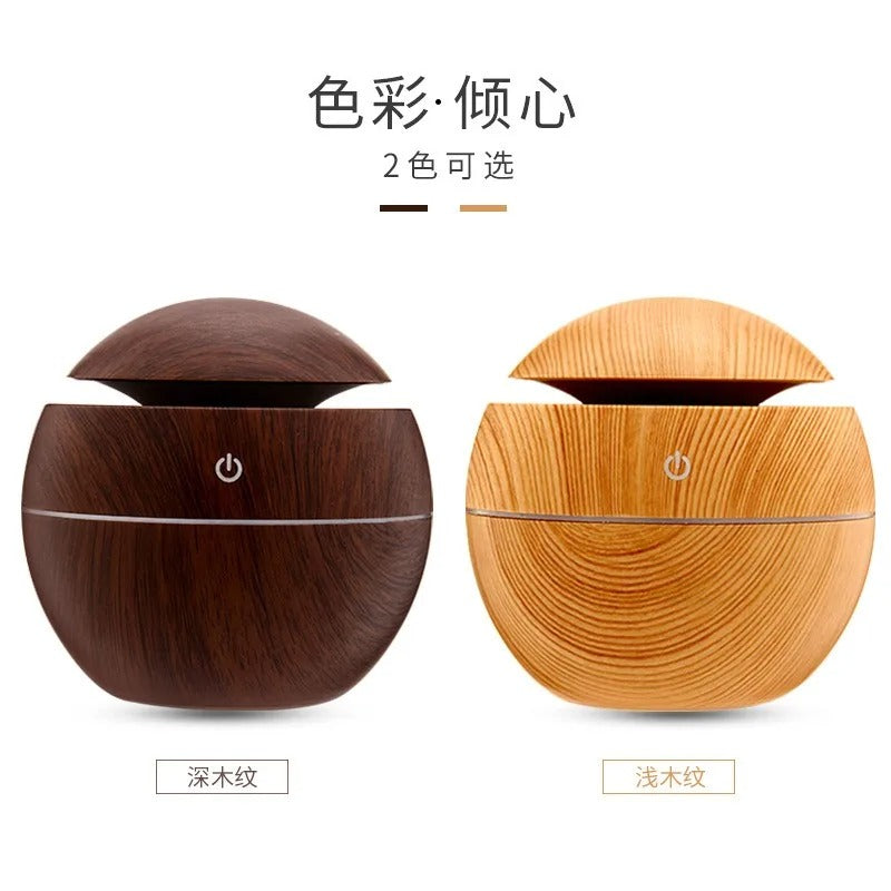 Round wood humidifier