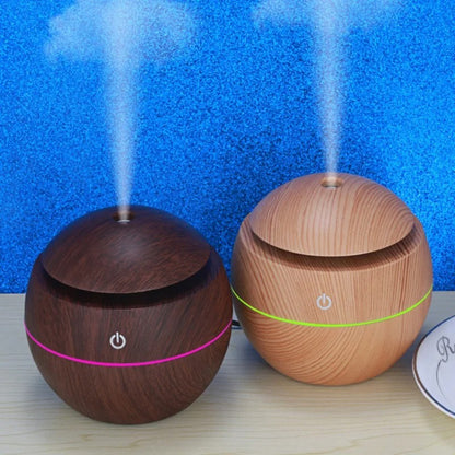 Round wood humidifier