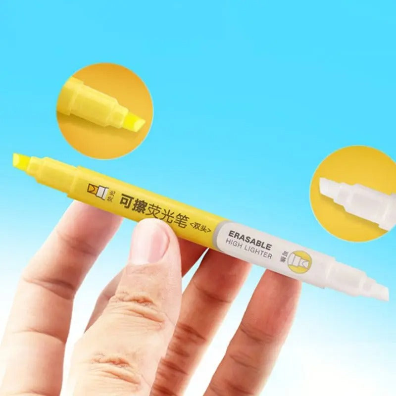 Double-Sided Erasable Highlighter