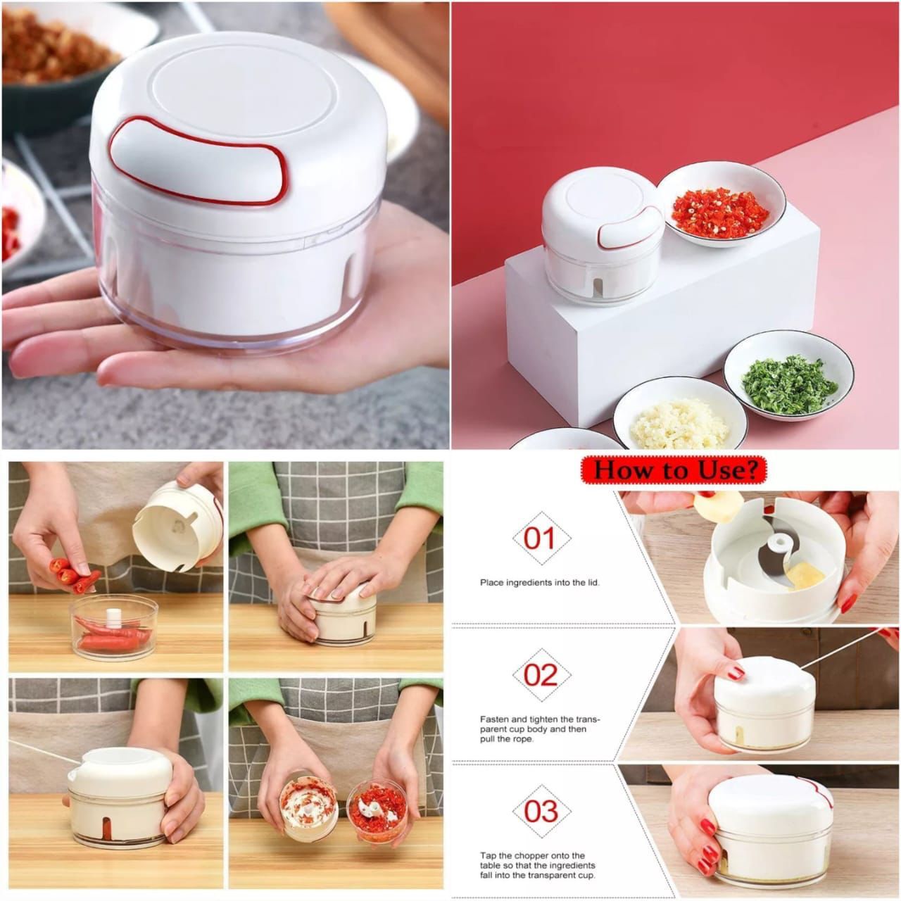 Multifunctional Mini Chopper