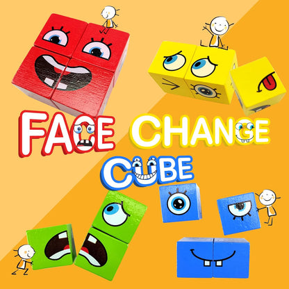 Fun Face Changing Rubik's Cube