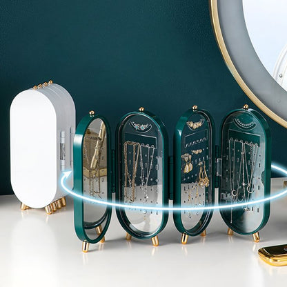 Jewelry Box Organizer With Mirror