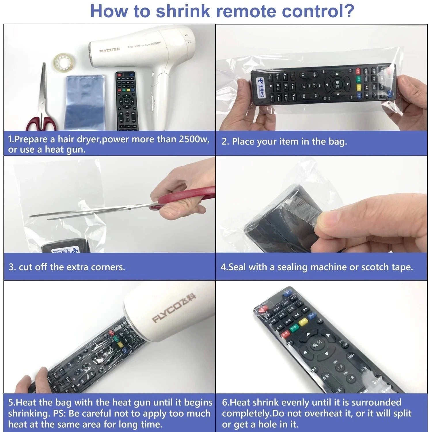 Remote cover