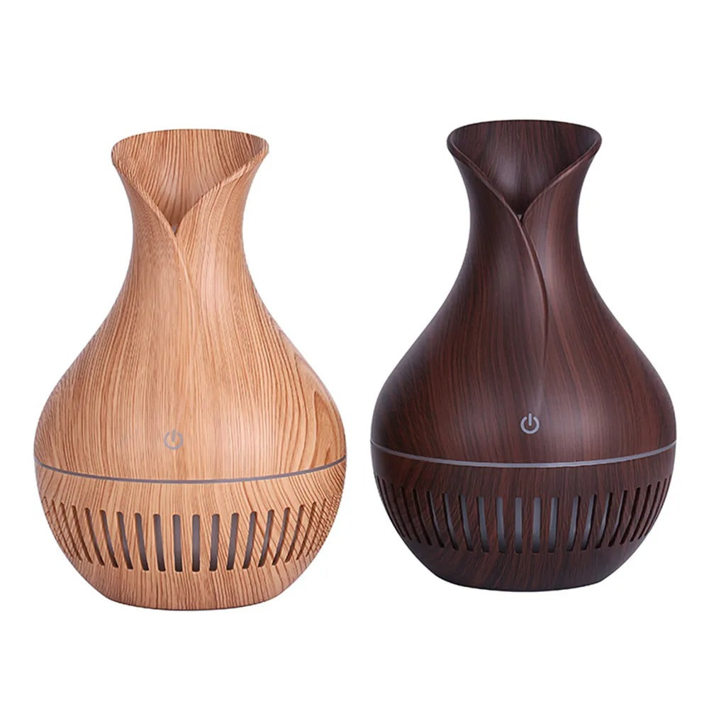 Vase light wood Humidifier