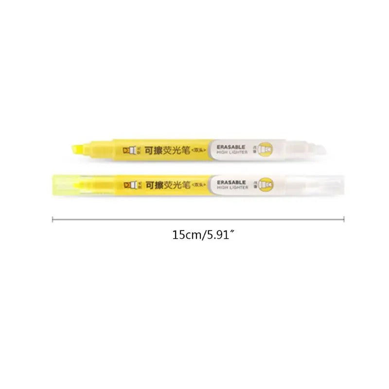 Double-Sided Erasable Highlighter