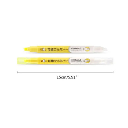 Double-Sided Erasable Highlighter